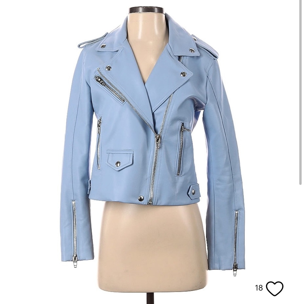 Blank NYC Faux Leather Moto Jacket